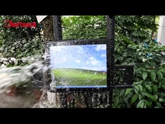 계획된 전기 용량 15 인치 터치 모니터, IP65 높은 리드된 명도 모니터