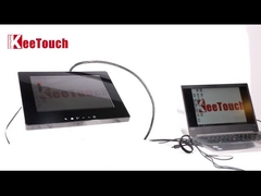 9.7인치 PCAP 터치 모니터 오픈 프레임 반 반달 공공 서비스