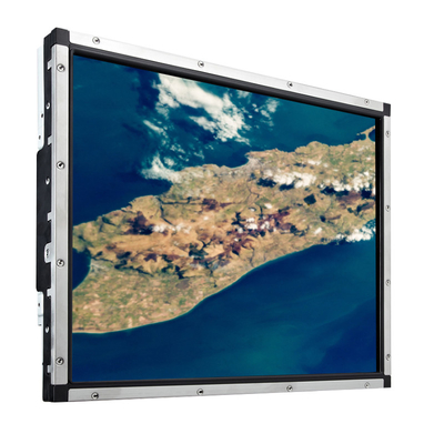 250 Nits SAW Touch Monitor , Industrial LCD Display Open Frame 17 Inch