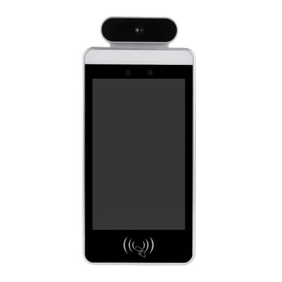 800×1280 Facial Recognition Temperature Kiosk , 8 Inch Body Temp Scanner Kiosk